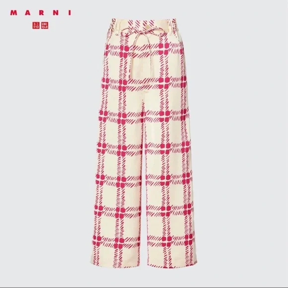 MARNI DRAPE RELAXED WIDE STRAIGHT PANTS - Picture 10 of 16